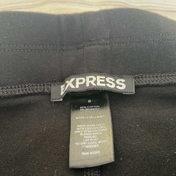 Black distressed leggings - Picture 4 of 4